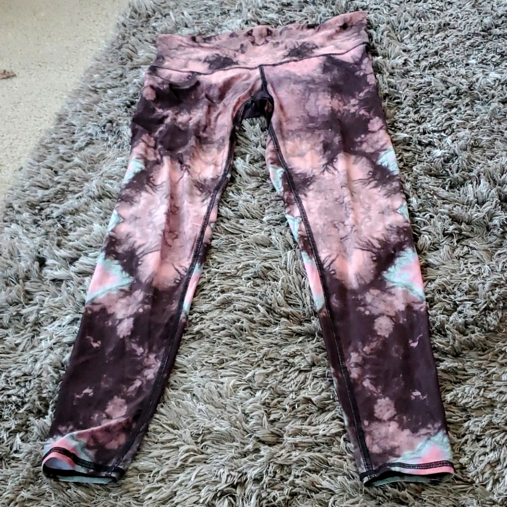 TEEKI tie dye dream catcher pants size large